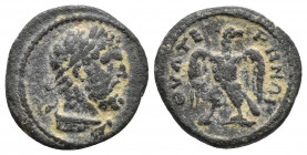 LYDIA. Thyateira. Pseudo-autonomous. Time of the Severans (193-235). Ae. 1.2gr, 15.6mm