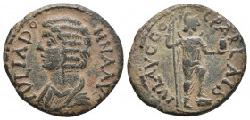 Pisidia, Antiochia. Julia Domna. Augusta, A.D. 193-217. AE 5.4gr 22.1mm