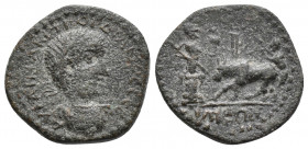 TROAS, Ilium. Gordian III. AD 238-244. Æ 4.6gr 18.7mm