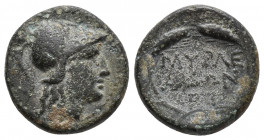 Bithynia. Apameia-Myrleia circa 400-200 BC. Bronze Æ 3.6gr 15.5mm