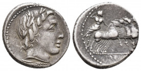 Roman Republic Gargilius, Ogulnius, and Vergilius. 86 BC. AR Denarius (3.9 gr, 18.9 mm)