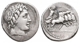 Roman Republic Gargilius, Ogulnius, and Vergilius. 86 BC. AR Denarius (4.2 gr, 19.4 mm)