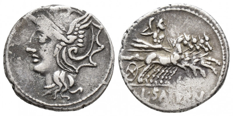 Roman Republic Naevius. C. Naevius Balbus. Denarius. 79 BC. (3.1gr, 18mm)
