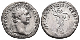 Domitian. AD 81-96. AR Denarius (2.8gr, 18.5 mm)