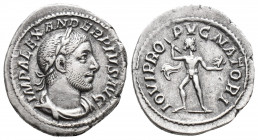 Severus Alexander. AD 222-235. AR Denarius (3.6 gr, 21.3mm)