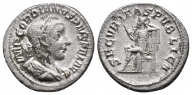 Gordian III. AD 238-244. AR Denarius(3.5gr, 18.8mm)