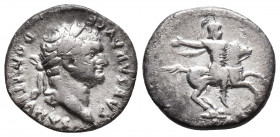 Domitian. AD 81-96. AR Denarius (2.4gr, 16.7mm)