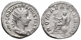 Gordian III AR Antoninianus. AD 240-241(4.4gr, 21.9mm)