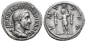 Maximinus I. AD 235-238. AR Denarius 3.3gr, 19.6mm