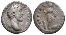 Antoninus Pius. AD 138-161. AR Denarius 2.8gr, 16.1mm