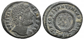 Constantinus II as caesar, AD 321-324 Ae 2.2gr, 18.5mm