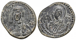 BYZANTINE. Romanus IV. 1068-1071. Æ follis (anonymous). 5.3gr 27.5mm