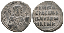 Constantine VII and Romanus I. 920-944. AE follis 6.8gr, 24.6mm