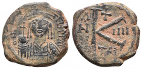 Anonymous (attributed to Nicephorus III). Ca. 1078-1081. AE 4.1gr, 19.4mm