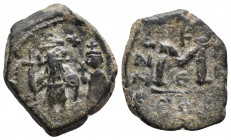 Heraclius with Heraclius Constantine AD 610-641 3.9gr, 20.3mm