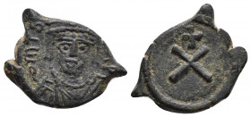 Maurice Tiberius. 582-602. AD 2.7gr,14.4mm