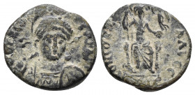 THEODOSIUS II (402-450). Ae. 2.0gr,16mm