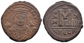 MAURICE TIBERIUS (582-602). 11g, 27mm