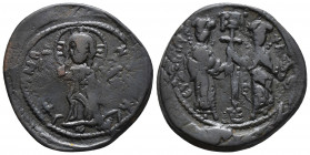 Konstantin X, AE Follis, 1059-1067 8.4gr 29.3mm