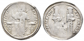 Andronicus II Palaeologus with Micheal IX (1282-1328) Basilikon 2.2gr 21.6mm