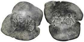 BYZANTINE EMPIRE. John Comnenus-Ducas. As emperor of Thessalonica, 1237-1242. Æ trachy.3.2gr 27.9mm