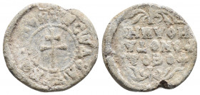 Byzantine Seal, 8th-11th century, 4.7gr, 16.4mm