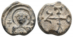 Byzantine Seal, 8th-11th century, 5.3gr, 13.4mm