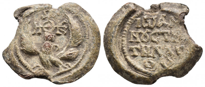 Byzantine Seal, 8th-11th century, 3.6gr, 15.5mm
