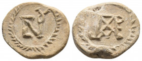 Byzantine Seal, 8th-11th century, 6.2gr 20mm