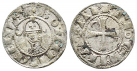Crusader States, Antioch (Principality). Bohémond III 0.8gr, 15.7mm