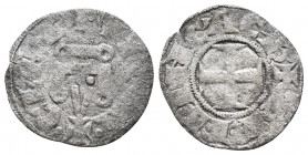 Italian States, Ferrara (Duchy). Nicolò III AR Marchesino. 1393-1441 0.4gr, 16.1mm
