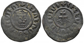 Cilician Armenia, Levon I (1198-1219). Æ 7.5gr 29mm