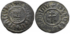Cilician Armenia, Levon I (1198-1219). Æ 6.6gr 29.1mm