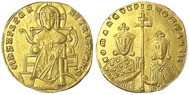 Kaiserreich
Romanus I. Lecapenus, 920-944
Solidus 920/944, Constantinopel. Büs...