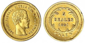 Guatemala
Republik
4 Reales 1861. 0,83 g. 875/1000.
sehr schön/vorzüglich, kl. Kratzer. Krause/Mishler 135. Friedberg 37.