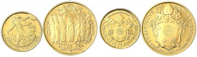 Italien-Kirchenstaat
Franziskus I., seit 2013
2 Stück: 20 und 50 Euro 2018. Apostelgeschichte: Christi Himmelfahrt und Pfingsten. 6,00 und 15,00 g. ...