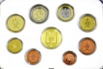 Italien-Kirchenstaat
Franziskus I., seit 2013
Kursmünzensatz mit 50 Euro Goldmünze 2020, 15,00 g. 917/1000. Dazu die Kursmünzen von 1 Cent bis 2 Eur...