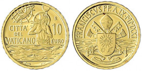 Italien-Kirchenstaat
Franziskus I., seit 2013
10 Euro 2021. Die Taufe. 3 g. 917/1000. In Originalschatulle mit Zertifikat und Umverpackung. Auflage ...