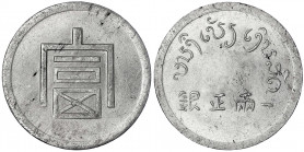 China
Republik, 1912-1949
Tael o.J. (1943) Handelsmünze, geprägt in Französ. Indochina, lief in Yunnan um.
vorzüglich/Stempelglanz, Prachtexemplar....
