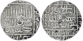 Indien-Delhi
Sher Shah Suri, 1538-1545 (AH 946-953)
Tanka AH 948 = 1540. GG D 809.
sehr schön