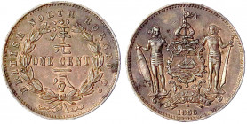 Malaysia
Britisch Nordborneo
Cent 1888 H. gutes vorzüglich. Krause/Mishler 2.