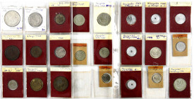 Mongolei
Lots
23 versch. Münzen des 20. Jh. U.a. 2, 5, 20, 50 Mongo und 1 Tugrik 1925, etc.
schön/sehr schön bis prägefrisch