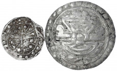 Myanmar (Burma)
Lots
2 Stück: Silber 1/4 Unit Königreich Funan und Unit Königreich Srikshetra. beide sehr schön. Mitchiner 2574, 2624.