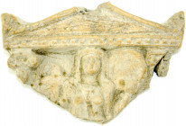 Rom
Objekte aus Keramik
Fragment eines frühchristlichen, kleinasiatischen Kirchen-Wandbildes des 4. Jh. n. Chr. vermutlich von einer Kreuzweg-Statio...