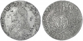 Frankreich
Ludwig XV., 1715-1774
Ecu 1731 T, Nantes. fast sehr schön, Korrosionsspuren. Gadoury 321.