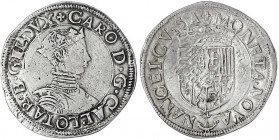 Frankreich-Lothringen
Karl III., 1545-1608
Teston o.J. Nancy. Gekröntes Brustbild. 9,22 g.
gutes sehr schön. de Saulcy XIX,7.