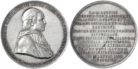 Haus Habsburg
Franz II.(I.), 1792-1835
Silbermedaille 1822 von Lang. Auf die Grundsteinlegung des neuen Domes. 31 mm, 13,12 g.
vorzüglich. Slg. Hor...