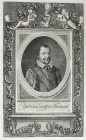 Eggenberg
Johann Ulrich, 1623-1634
Portrait-Kupferstich des Bruders seiner Gemahlin Sidonia Maria, Kämmerer Balthasar Graf von Thannhausen (1574 Gra...