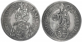 Salzburg
Johann Ernst von Thun und Hohenstein, 1687-1709
Reichstaler 1692. St. Rudbertus. 28,66 g.
sehr schön. Davenport. 3510. Probszt 1798. Zöttl...