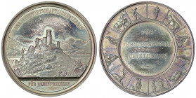 Brandenburg-Preußen
Friedrich Wilhelm III., 1797-1840
Silbermedaille 1833 von Kullrich. Der Landwirtsch. Verein für Rheinpreussen. Verliehen an Gehe...
